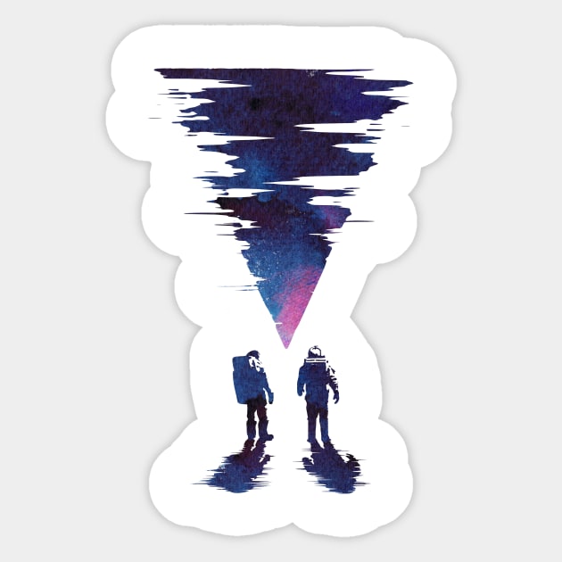 The Thing Final Sticker by astronaut